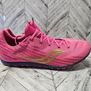 Saucony S29074-41 Havoc XC3 Spike Rose Quartz Pink Race Shoes Men's 10.5